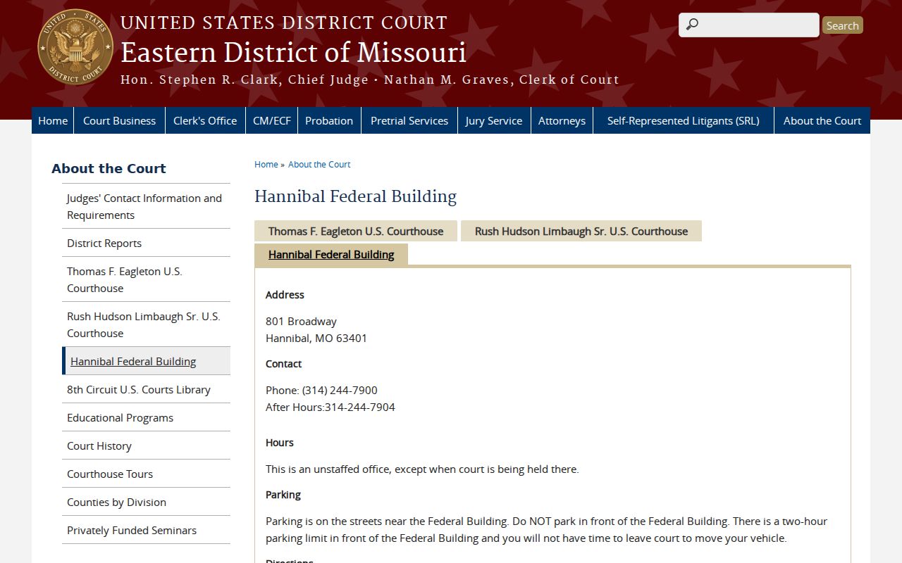 Knox County arrest warrant federal venue information